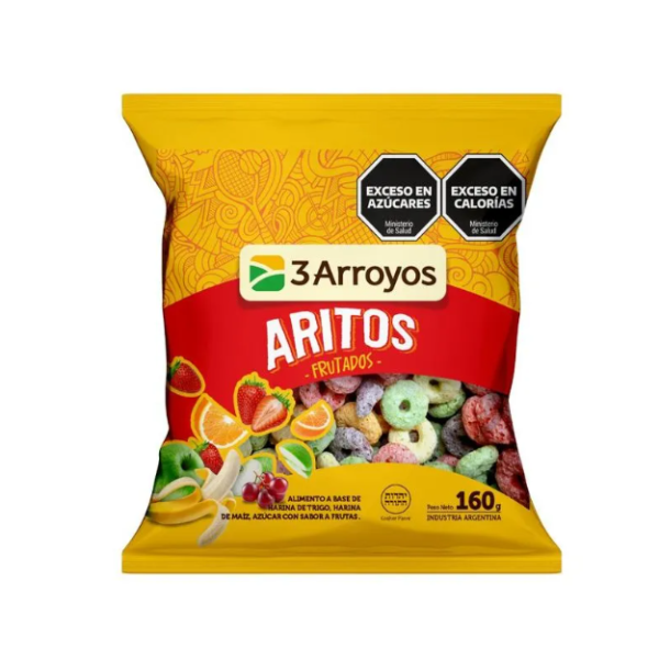 Aritos frutados 3 arroyos 160g