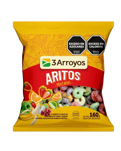 Aritos frutados 3 arroyos 160g